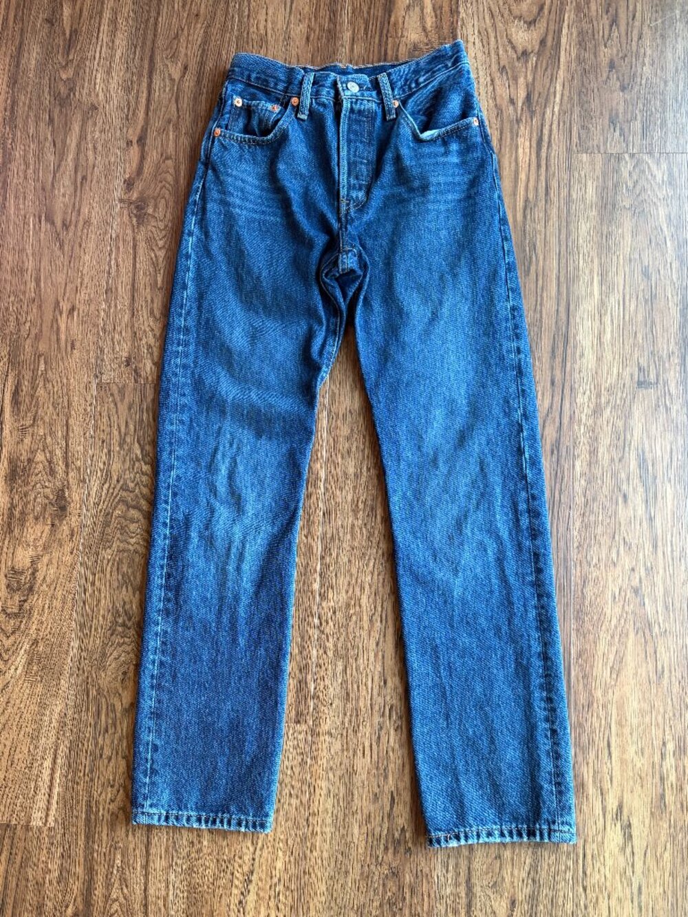 Levi's 501 jeans 24 high waist button front